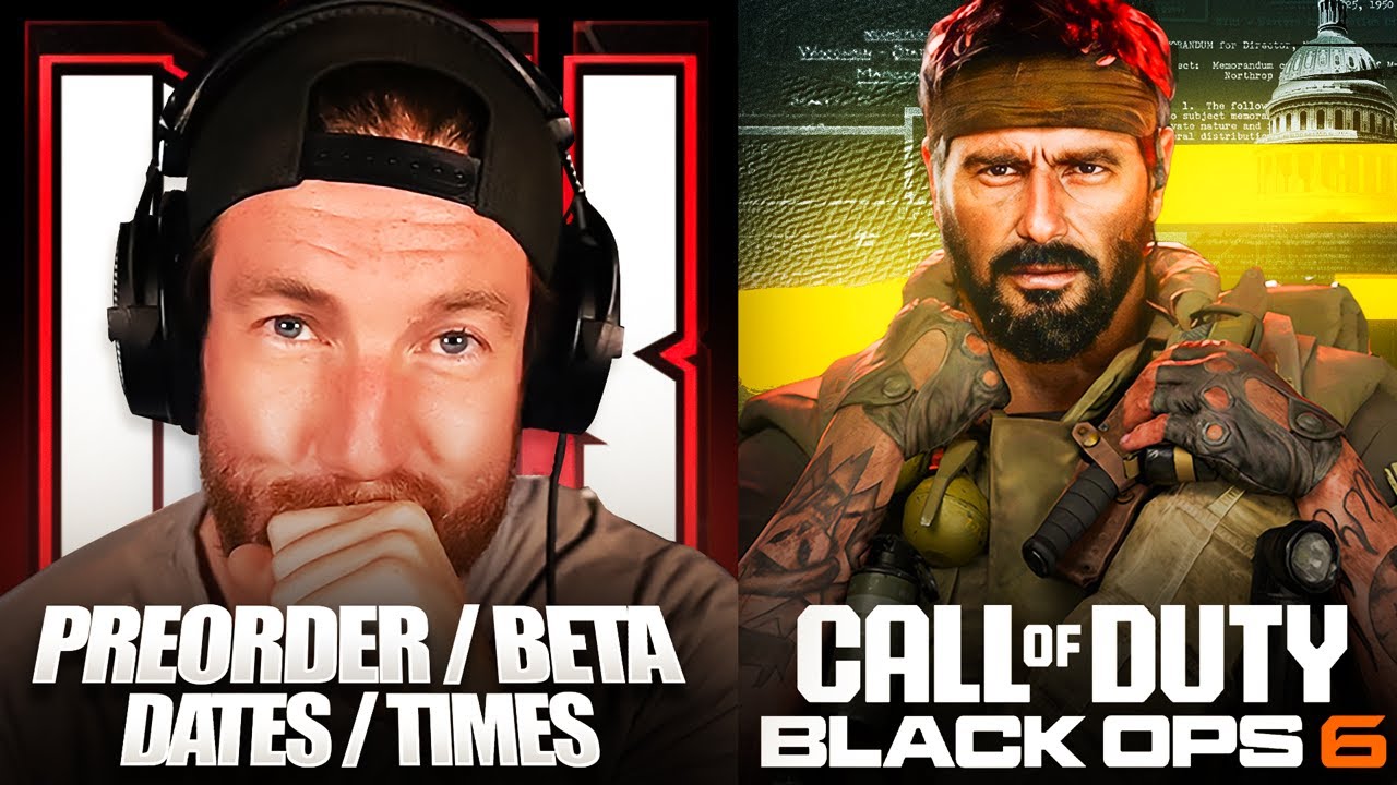 The Black Ops 6 Pre Order Info and Beta Dates - Inkslasher Reacts