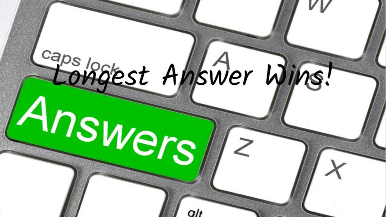 Answer To Win Who's Going to Win in Roblox Longest Answer Wins? - YouTube