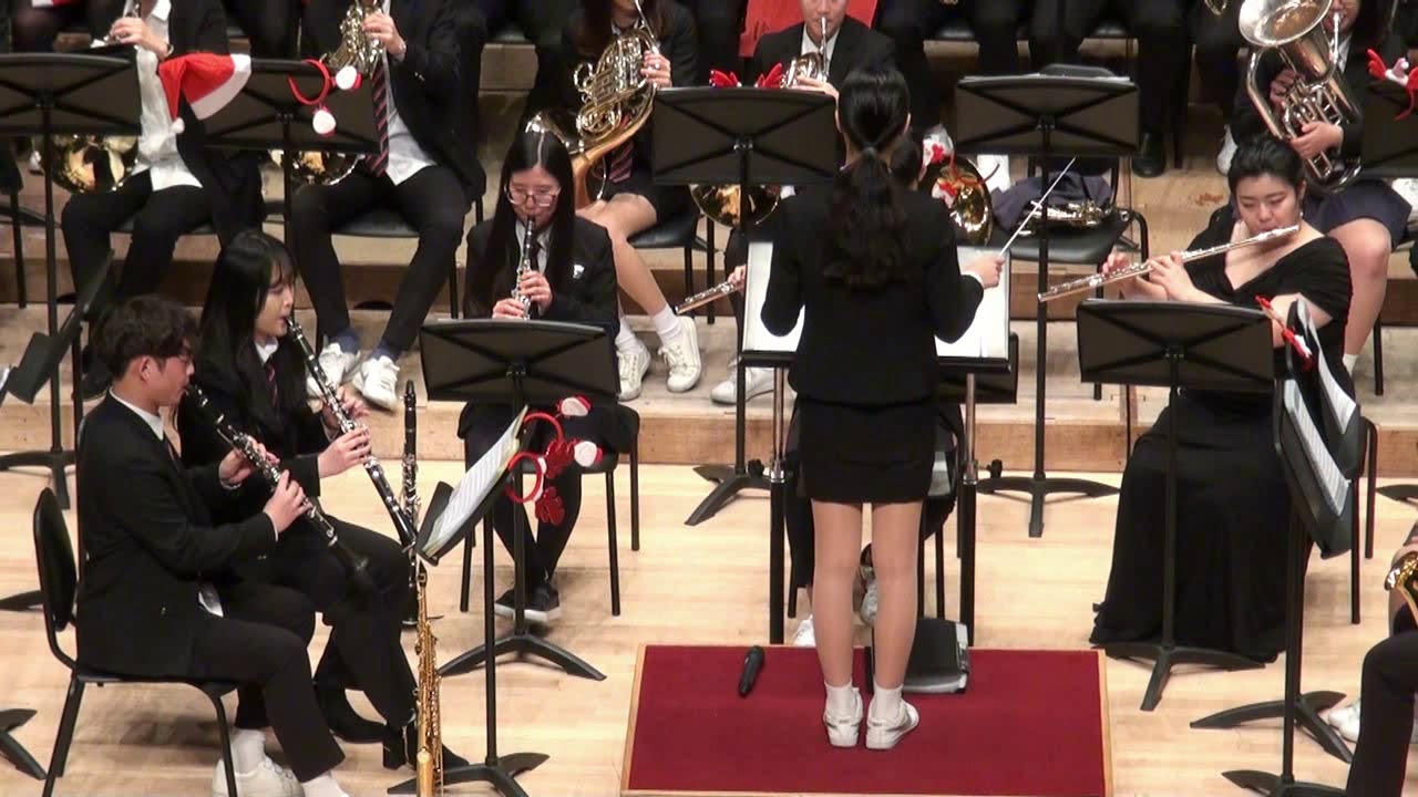 서산중앙고등학교 관악부 정기연주회 아리랑 행진곡