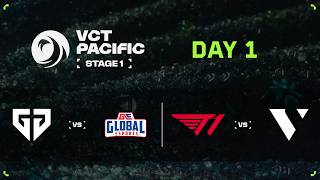 GEN vs. GE / T1 vs. VL - VCT Pacific - Stage 1 - Group St...