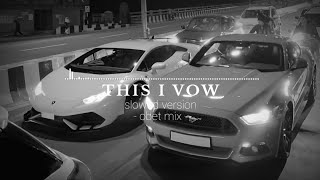 This I Vow slowed  Breakbeat Stadium