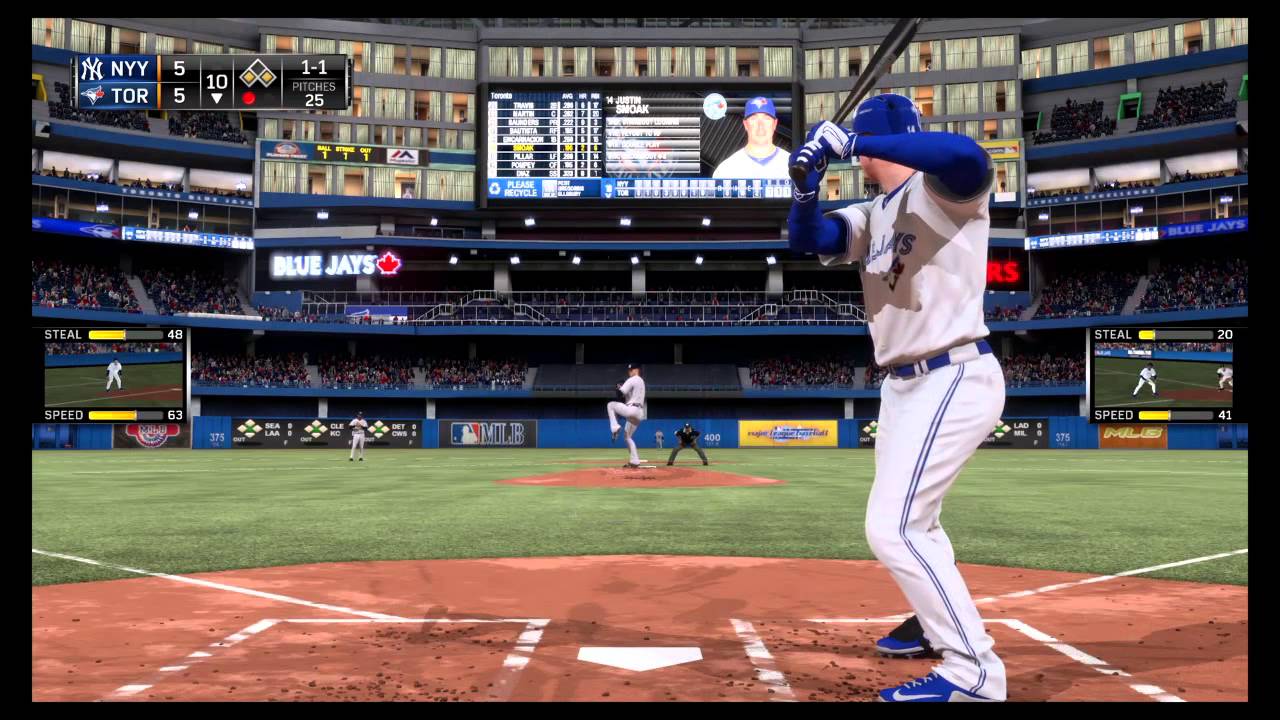 MLB The Show 15 Squeeze play for the win YouTube