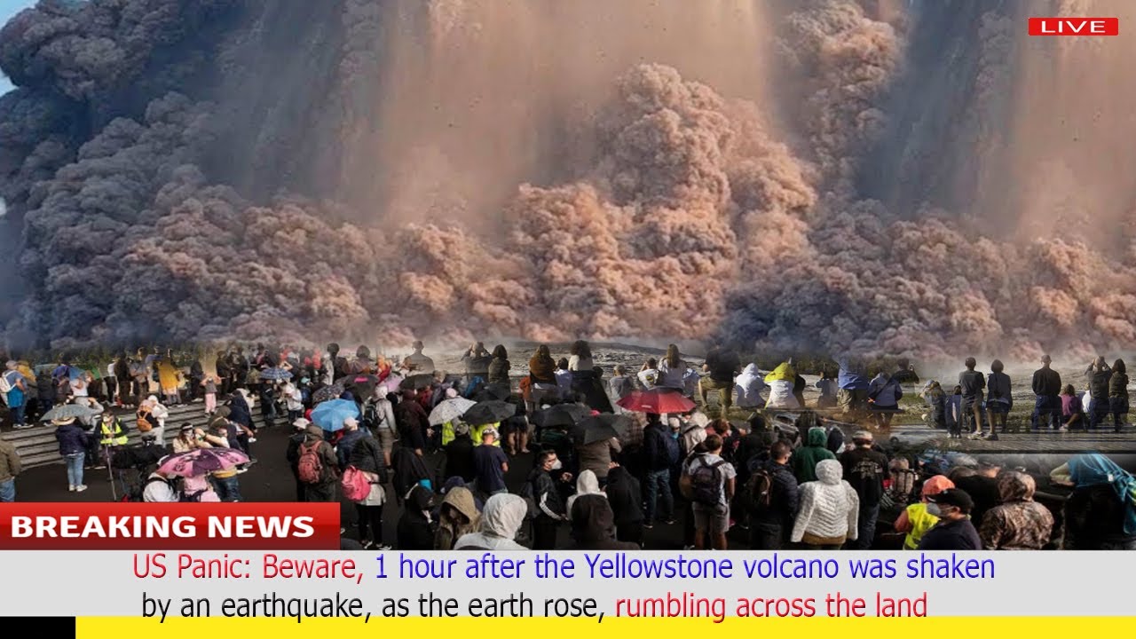 Earth Rumbling US Panic: 1 hour after Yellowstone volcano was shaken earthqua, as ...