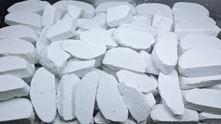 White Extra Soft Gym Chalk Blocks Mass Crush | Relaxing | Satisfying | ASMR screenshot 5