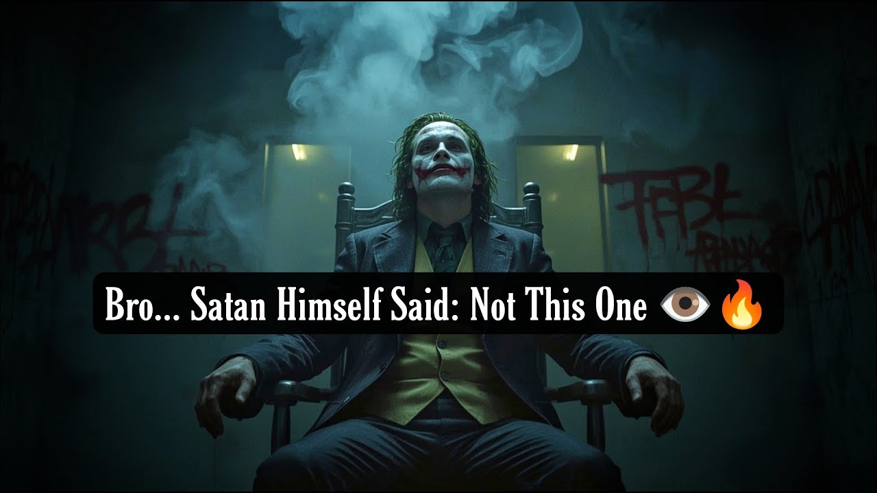 Satan Warned His Demons... Do Not Touch This Soul | Joker Speech Dark Motivation