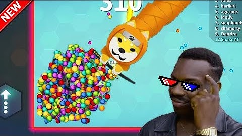 I Find Huge Score Bundle In The Map Corner! Epic Snakeio Gameplay