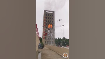 Incredible Firefighting Drones in Action 🔥🚁 #shorts #drones #technology #innovation #tech