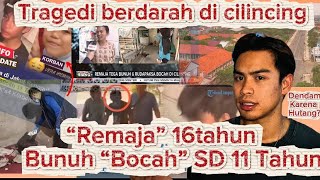 “Remaja” 16 Tahun Bunuh “Bocah” 12 tahun kemudian Di Rud4p4ks4❗️
