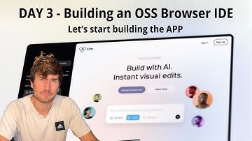 Day 3 - Building an OSS Browser IDE Until I get 1000 stars on github - let