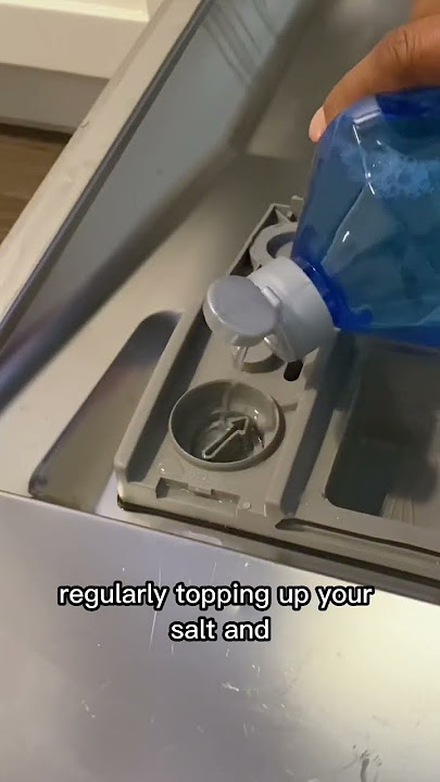 How To Add Dishwasher Rinse Aid To a Dishwasher 