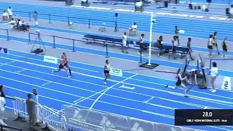 Cate Christopher - 400m at Adidas Indoor Nationals