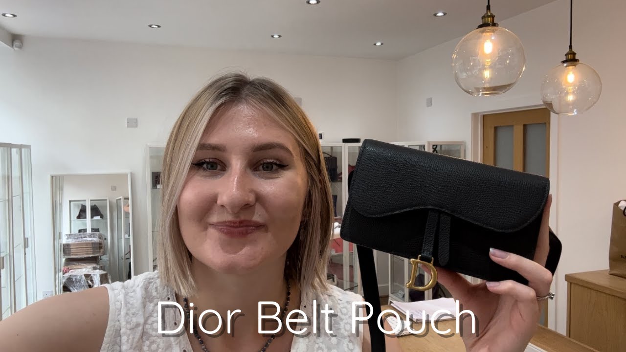 Dior Belt Pouch Video Review 