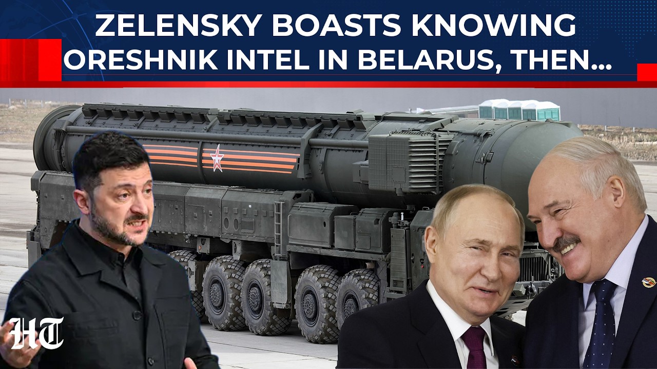 Zelensky Hypes Belarus Oreshnik 'Intel' to Woo West for More Aid, Then Gets Savagely Mocked