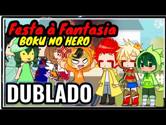 DUBLADO ] MOONARY NA ESCOLA DE  BOKU NO HERO ACADEMY , MINI FILME GACHA  CLUB