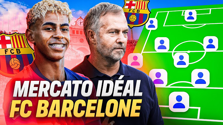 🔵🔴 Mon MERCATO IDÉAL du FC Barcelone 2025-2026 !