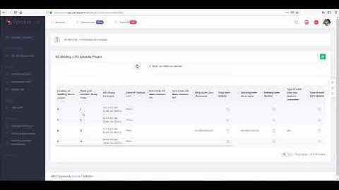 Welding Database Parameters Update | Piping TO | Yamata Software Team