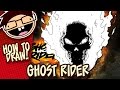 How to Draw GHOST RIDER (Comic Version) | Narrated Easy Step-by-Step Drawing Tutorial