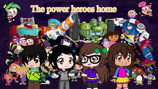 The power heroes home || Card ||￼