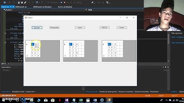 resta y transpuesta de una matriz