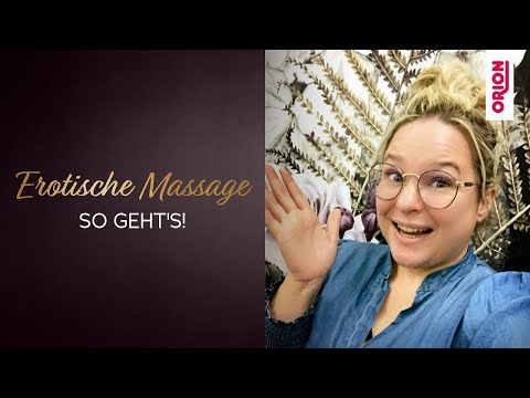 Video: Wie Macht Man Eine Erotische Massage