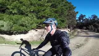 Coopers Creek track mid winter shred