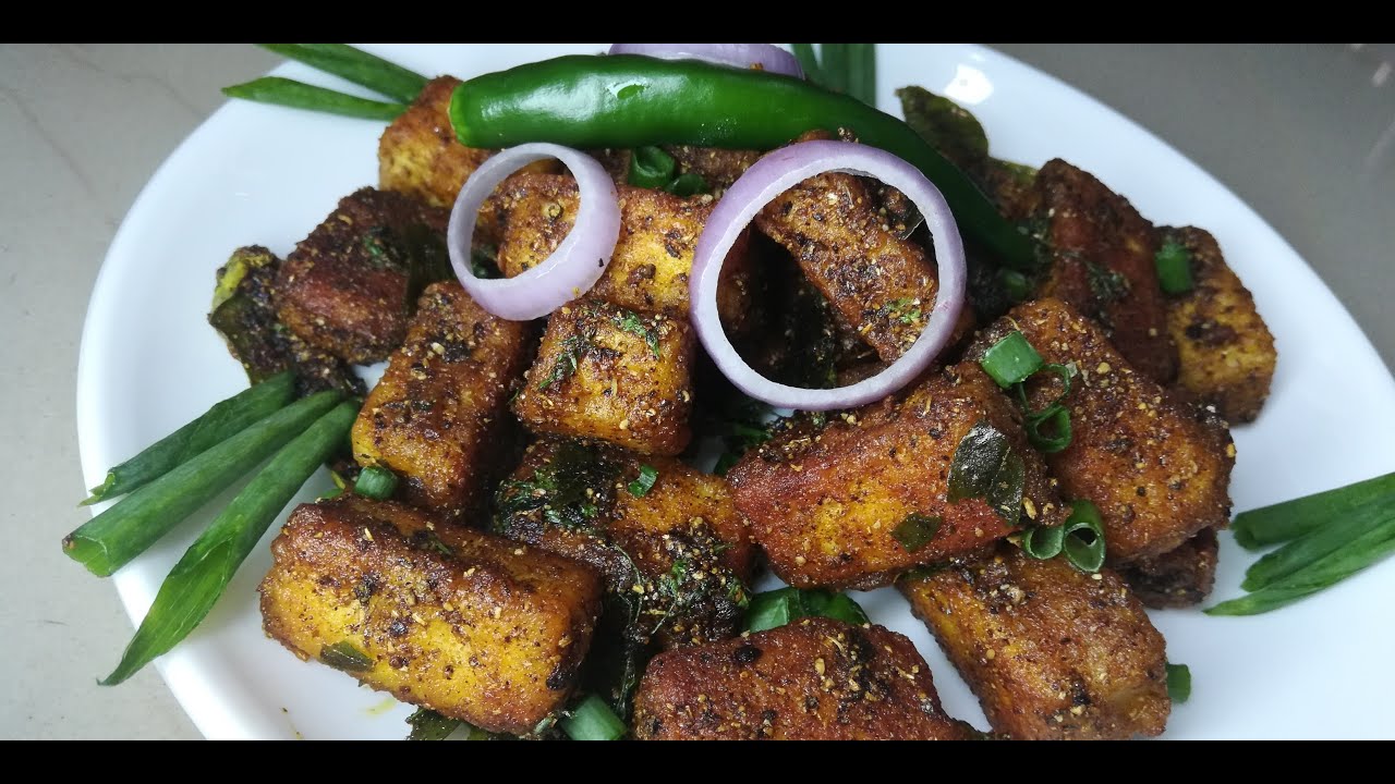 Paneer pepper fry (Dry) పన్నీర్ పెప్పర్ ఫ్రై YouTube