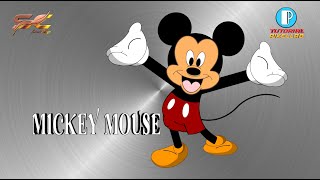DESAIN KARTUN MICKEY MOUSE ❗❗ TUTORIAL PIXELLAB screenshot 2