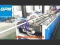 Pvc fentres et portes ligne de production dextrusion profil machine  gpm