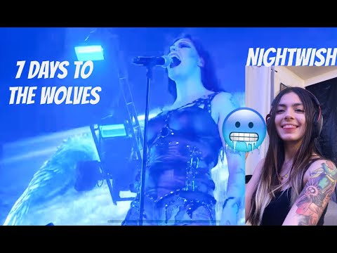 Nightwish - 7 Days To The Wolves (Live at Wembley Arena) (reaction) .. First time! Amazing!