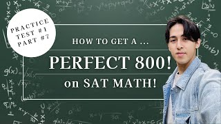 SAT Math Practice Test #1 Part #7 (Module #1 Questions #26 ~ #27)