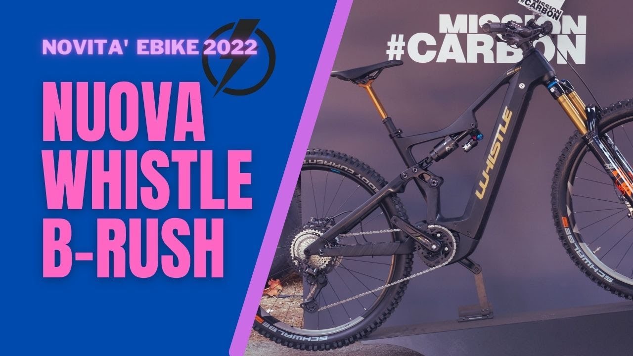 Nuova Whistle B-RUSH 2022 top di gamma presentata da Yader Zoli a Italian  Bike Fest - YouTube