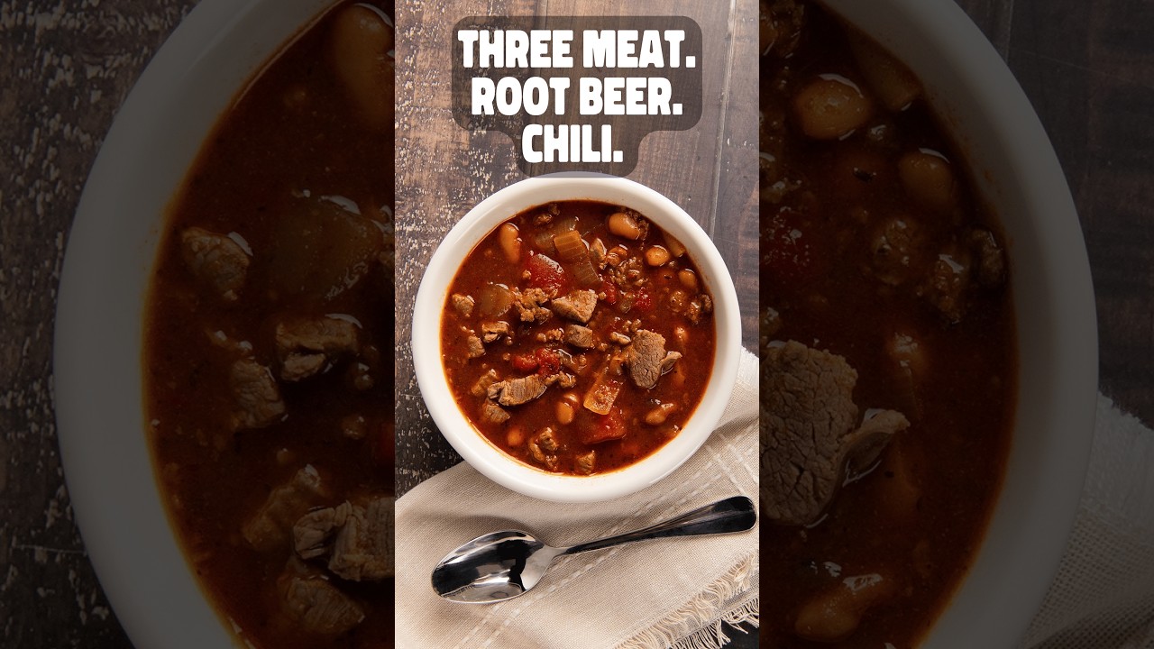 Three Meat Root Beer Chili video thumbnail