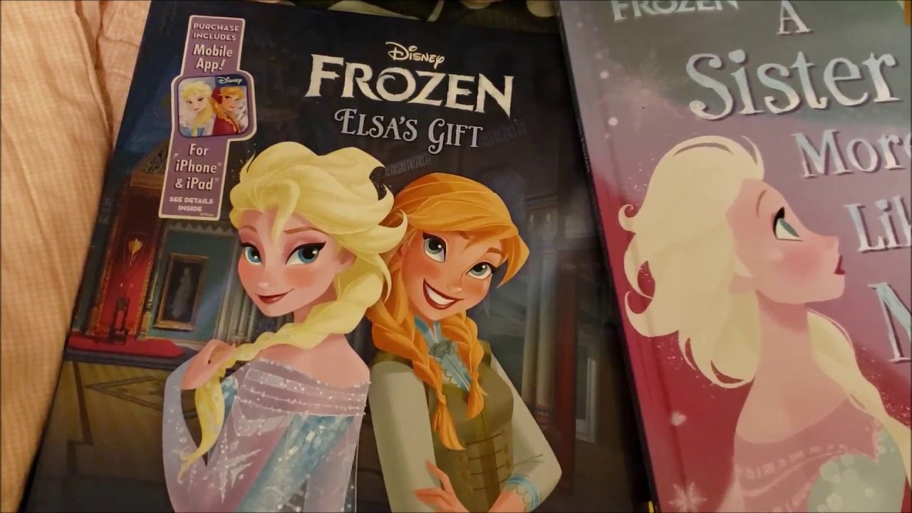 Unboxing 4 Disney's Frozen Books!!!