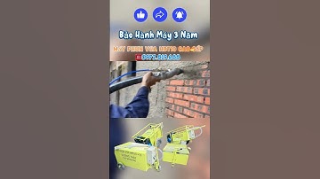 Máy Phun Vữa HBT10 Cao Cấp 2025 #mayphunvua #xaynhatho #xaydung #congtrinhxaydung #nhadep