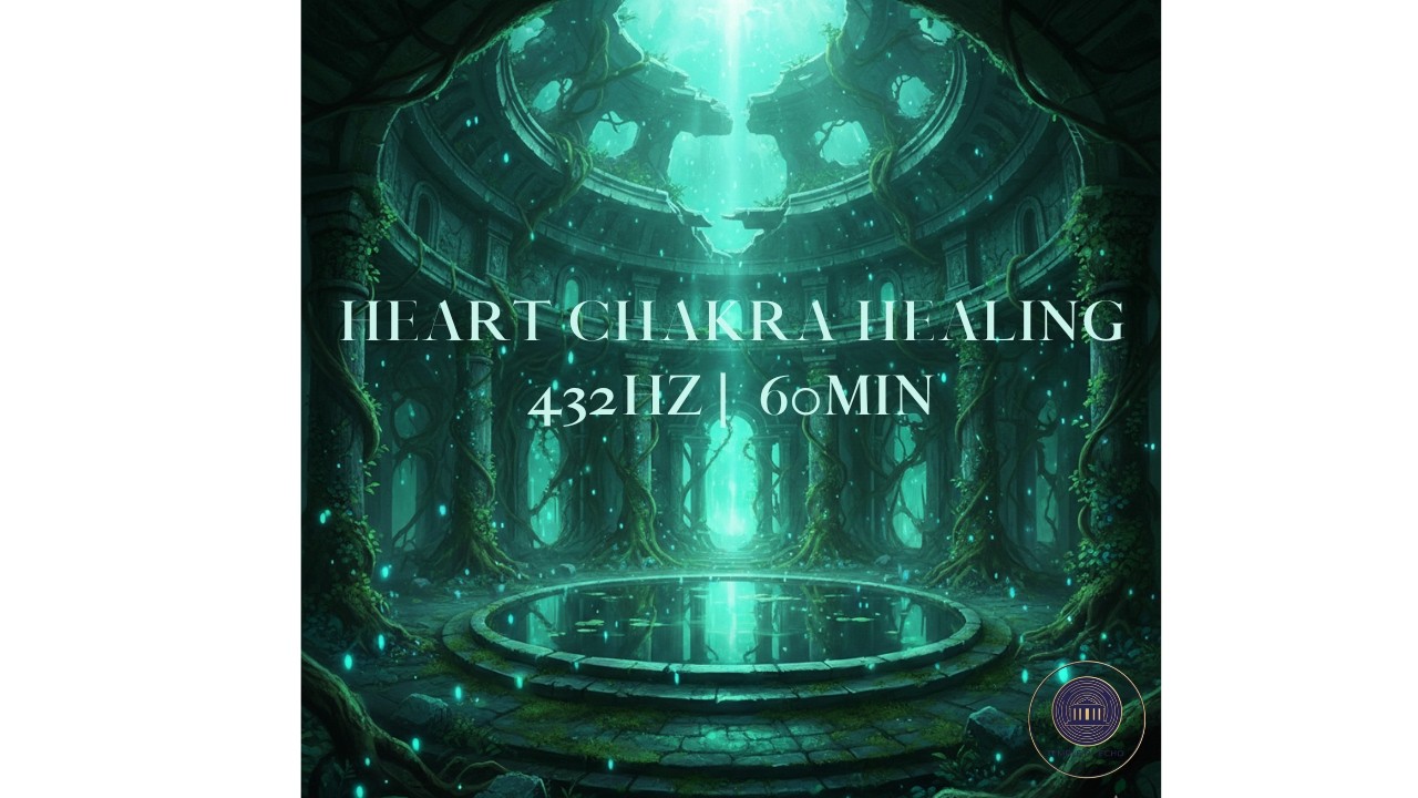 마음을 안아주는 초록빛 위로 | 432Hz 심장 차크라 치유 주파수 (60 Min)