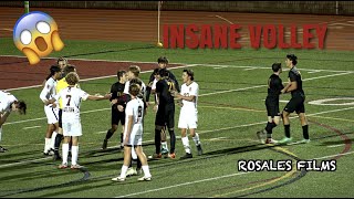 Controversial Hand Ball - Torrey Pines vs Woodrow Wilson High Boys Soccer