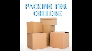 Packing for College: What do you really need