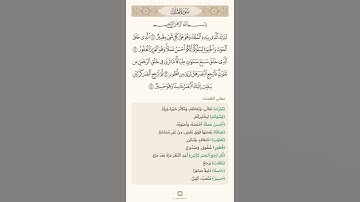 السراج في بيان غريب القران سورة الملك 1 مع تلاوة الشيخ سعد الغامدي