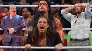 Roman Reigns Destroys Stephanie McMahon & Triple H With Vicious Attacks | HD