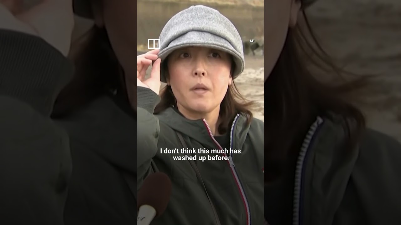 IN A MINUTE: Thousands of dead fish wash up on Japanese shores 