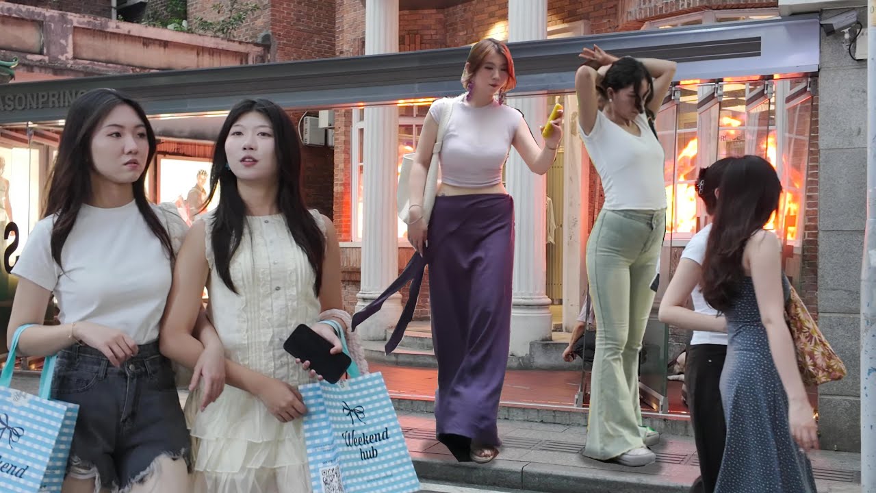 广州东山口街景广州热，Guangzhou China street 4K HDR