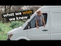 17 Things to Know BEFORE VAN LIFE // F.A.Q. Series