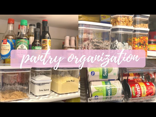 Pantry Organization with OXO POP Containers - One Sweet Mess