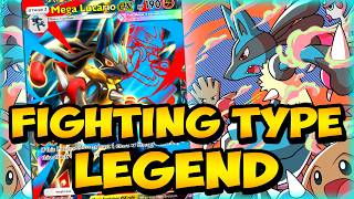 FIGHTING TYPE IS BACK ON TOP!!! (Mega Lucario Ex) | DECK SHOWCASE | Pokemon TCG Pocket