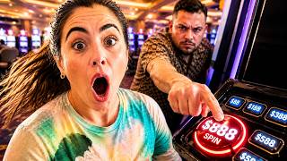 "DON'T PRESS $888/Spin" As He REFUSED And WON IT In Front Of Everyone! screenshot 2