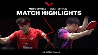 Dang Qiu vs Ma Long | MS QF | Singapore Smash 2023