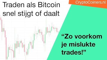 Daytraden als Bitcoin snel stijgt of daalt