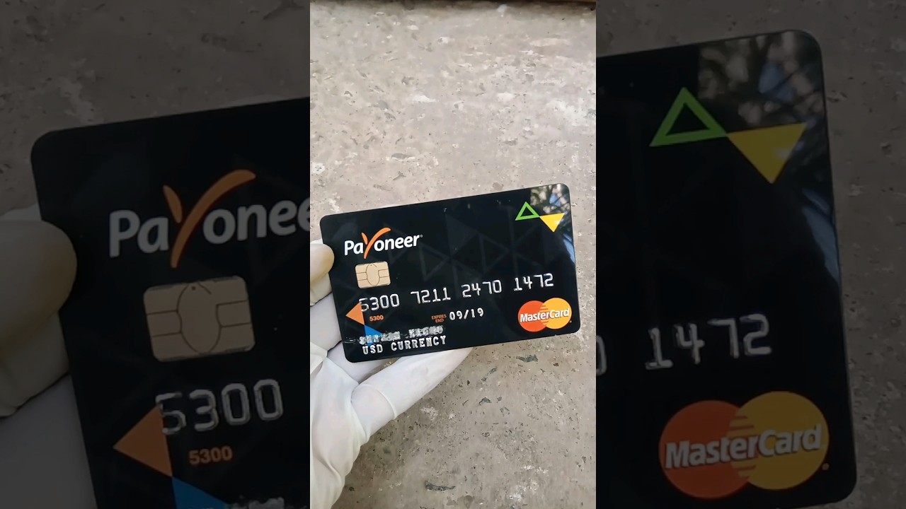 Bank card vs scissor ✂️ 