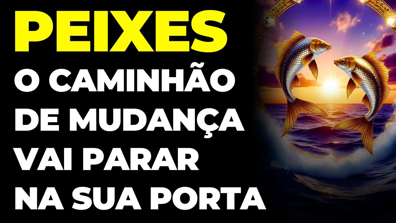 PEIXES: 😭 VOCÊ VAI CHORAR COM ESSA NOTÍCIA | ARRUMA AS MALAS, VOCÊ VAI SE MUDAR | VOU TE REVELAR
