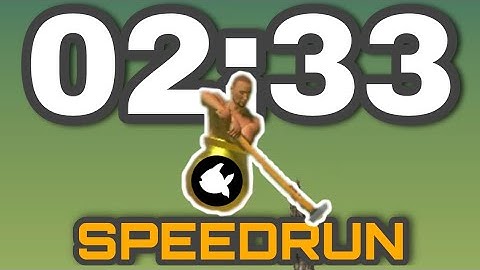 Getting over it Speedrun Android 02:33